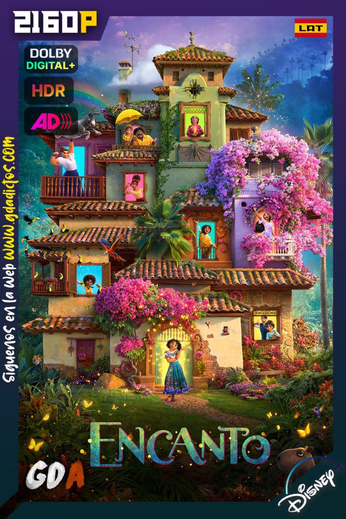 Encanto (2021) DSNP WEB-DL 2160p HDR [Lat – Lat AD – Ing – Ing AD – Por]