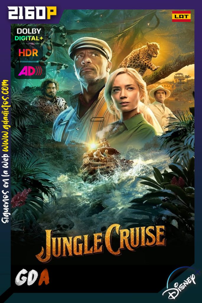Jungle Cruise (2021) DSNP WEB-DL 2160p HDR [Lat-Ing-IngAD-Cas-Por]