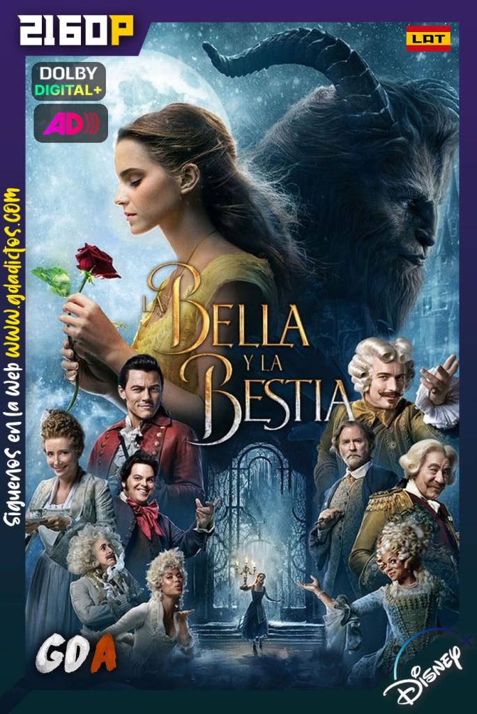 La Bella y la Bestia (2017) DSNP WEB-DL 2160p SDR [Lat-Ing-IngAD-Cas-Por]