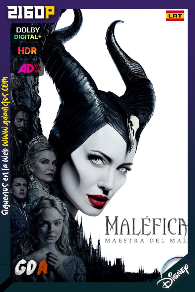 Malefica Dueña del mal (2019) DSNP WEB-DL 2160p HDR [Lat-LatAD-Ing-IngAD-Cas-Por]