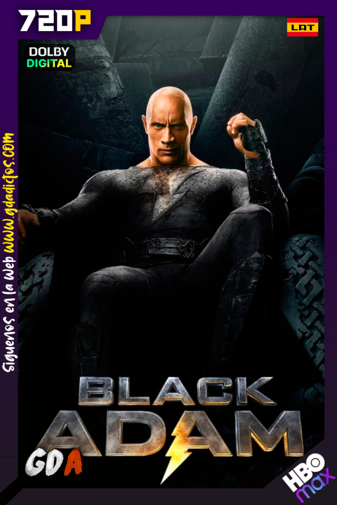 Black Adam (2022) HMAX WEB-DL 720p [Lat – Cast – Ing – Por]