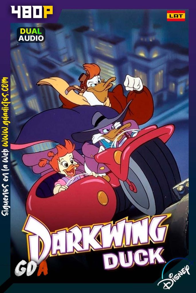 Pato Darkwing (1991) DSNP WEB-DL 480p Latino – Inglés #2Temporadas [90/91]