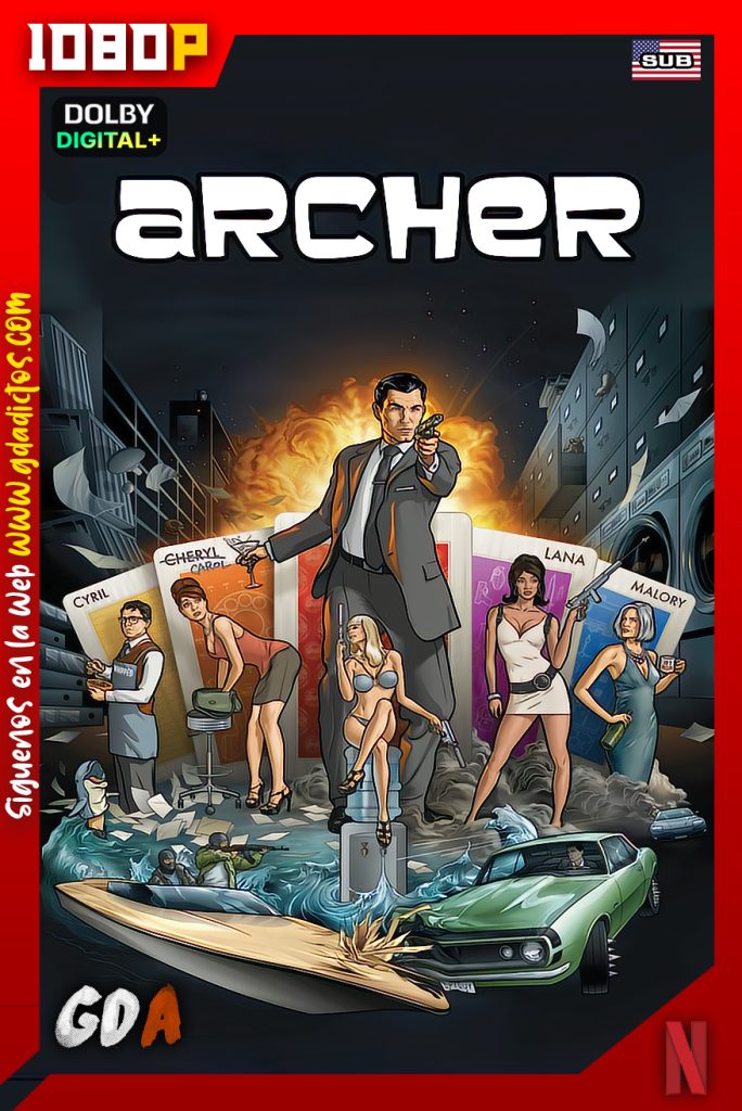 Archer (2009) NF WEB-DL 1080p Subtitulado #13Temporadas [134/134]