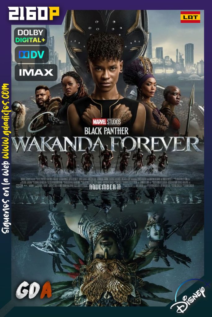 Black Panther: Wakanda Por Siempre (2022) iMAX DSNP WEB-DL 2160p DV [Lat-Ing-Cas-Por]