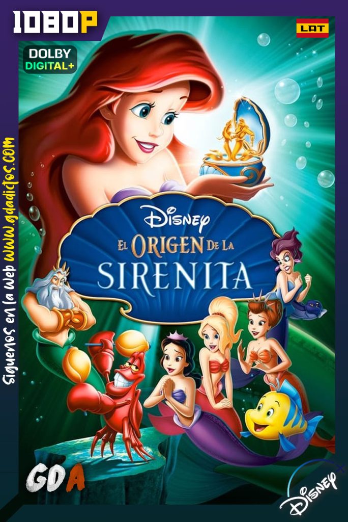 La Sirenita 3: Los comienzos de Ariel (2008) DSNP WEB-DL 1080p Latino-Inglés