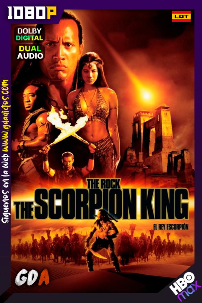 El Rey Escorpion (2002) HMAX WEB-DL 1080p Latino – Inglés