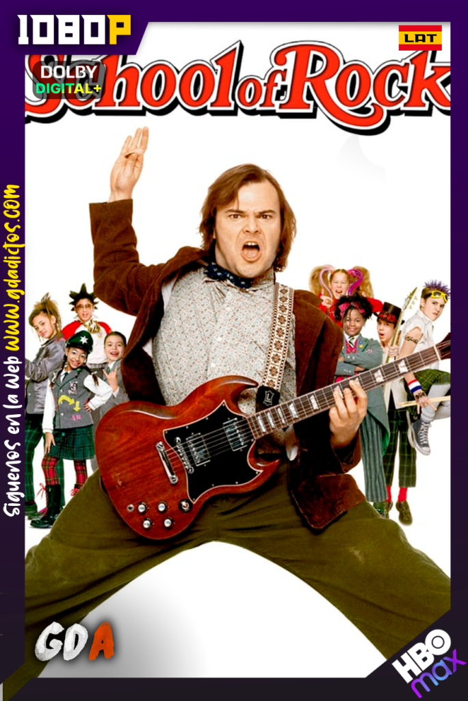 Escuela de rock (2003) HMAX WEB-DL 1080p [Lat-Ing-Por]