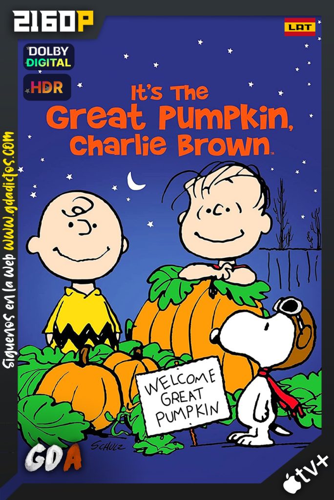 Es la Gran Calabaza, Charlie Brown (1966) ATVP WEB-DL 2160p HDR Latino – Inglés