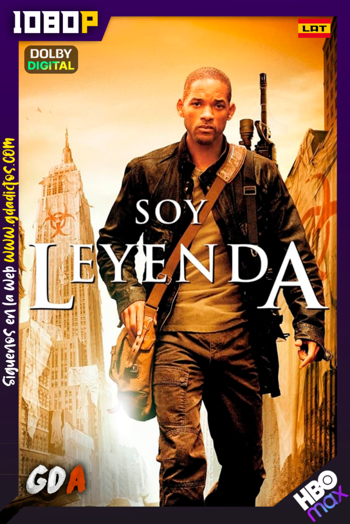Soy Leyenda (2007) HMAX WEB-DL 1080p [Lat-Ing-IngAD-Por]