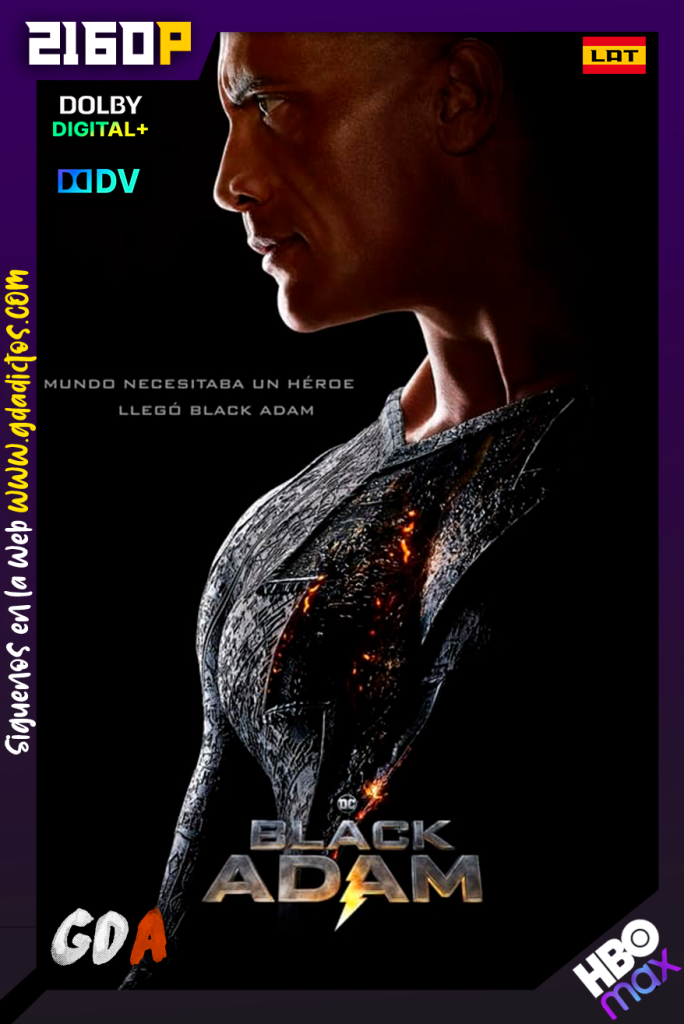 Black Adam (2022) HMAX WEB-DL 2160p DV [Lat-Ing-Por]