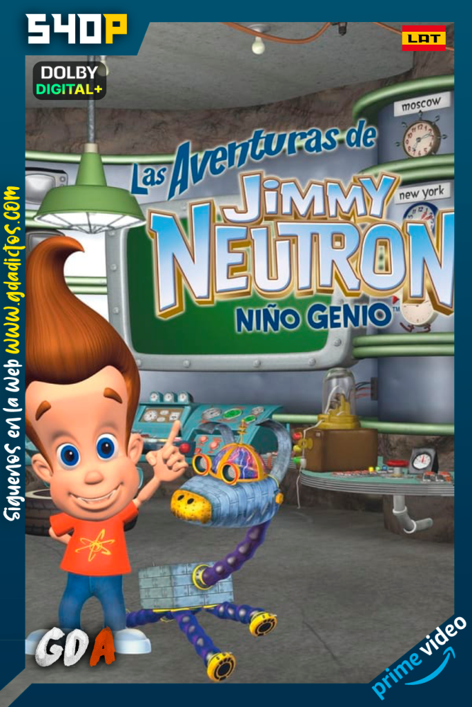 Las Aventuras de Jimmy Neutron (2002) AMZN WEB-DL 576p [Lat – Ing – Por] #3Temporadas