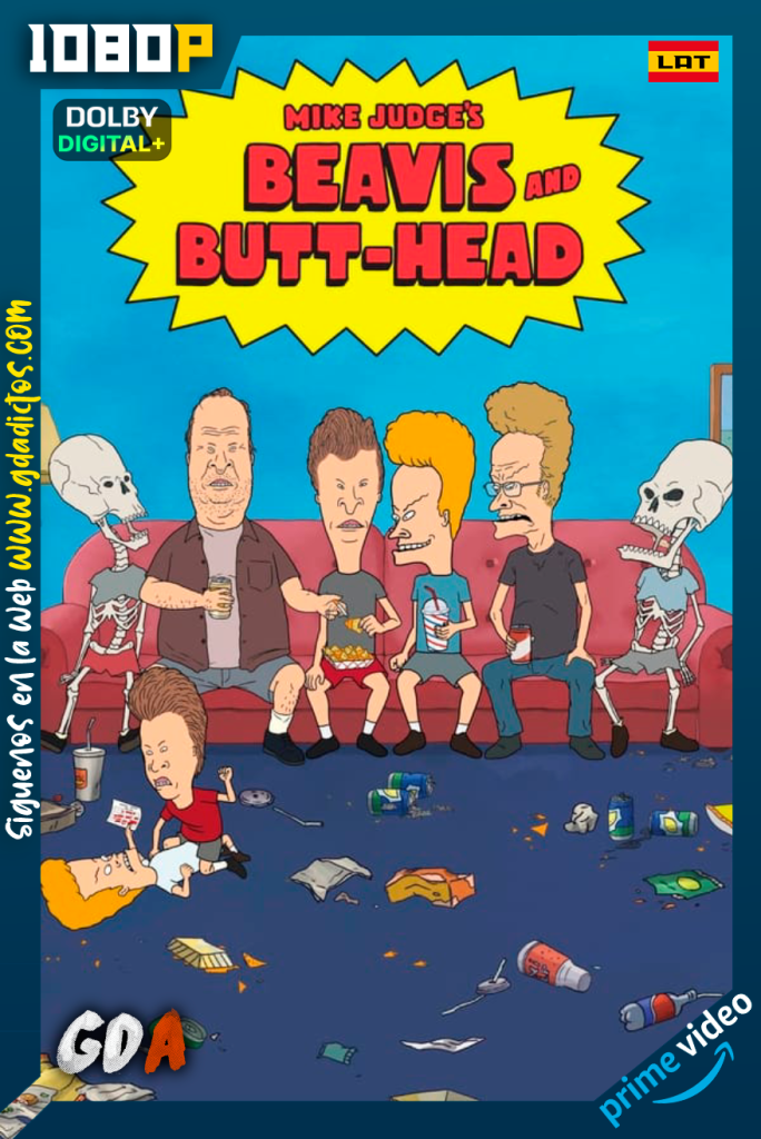 Beavis y Butt-Head (2022) AMZN WEB-DL 1080p [Lat – Ing – Por] #Temporada2 [12/12]