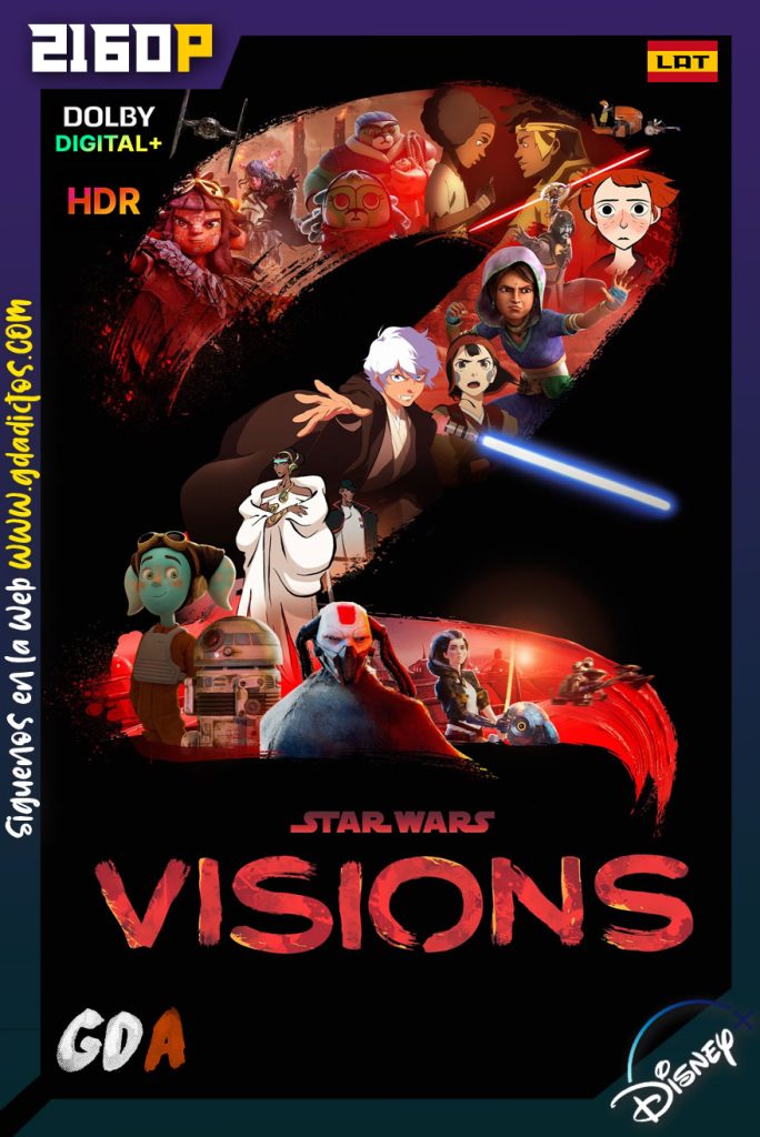 Star Wars Visions (2021) DSNP WEB-DL 2160p HDR [Lat-Ing-Cas-Jap-Por] #Temporada2 [09/09]
