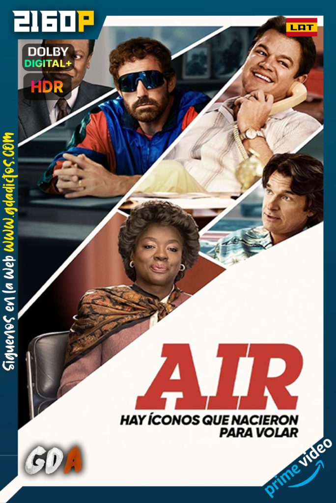 AIR: La historia detras del logo (2023) AMZN WEB-DL 2160p HDR [Lat-Ing-Cas-Por]