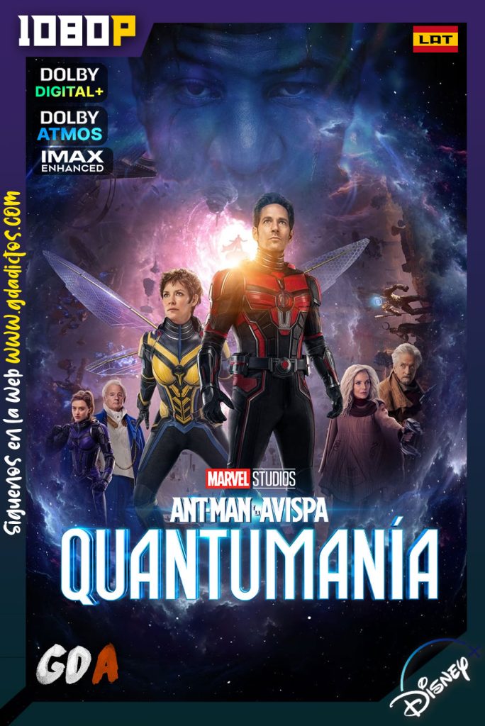 Ant-Man and the Wasp Quantumania (2023) IMAX DSNP WEB-DL 1080p [Lat-Ing-Cas-Por]