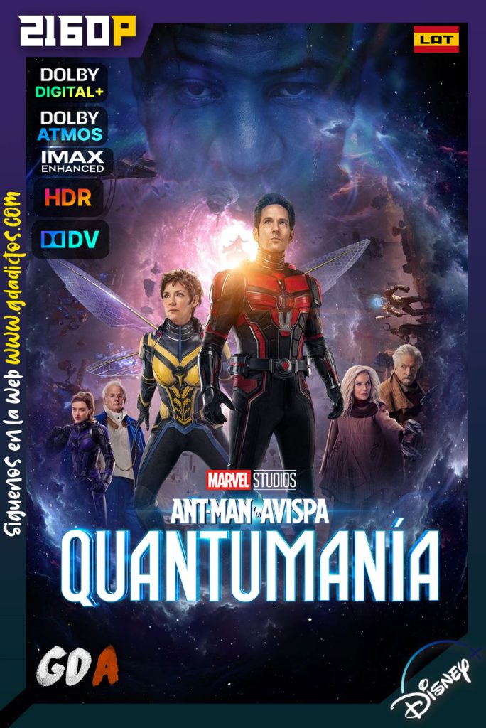 Ant-Man and the Wasp Quantumania (2023) IMAX DSNP WEB-DL 2160p HDR10-DoVi HYBRID [Lat-Ing-Cas-Por]