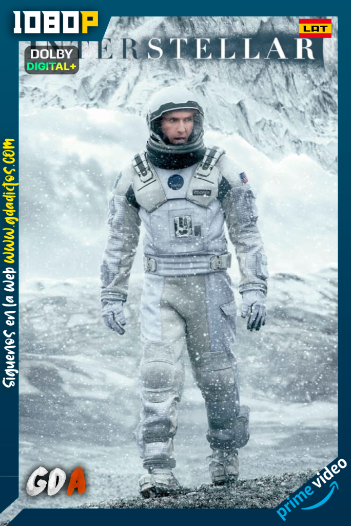 Interstellar (2014) AMZN WEB-DL 1080p [Lat – Ing – Cas – Por]