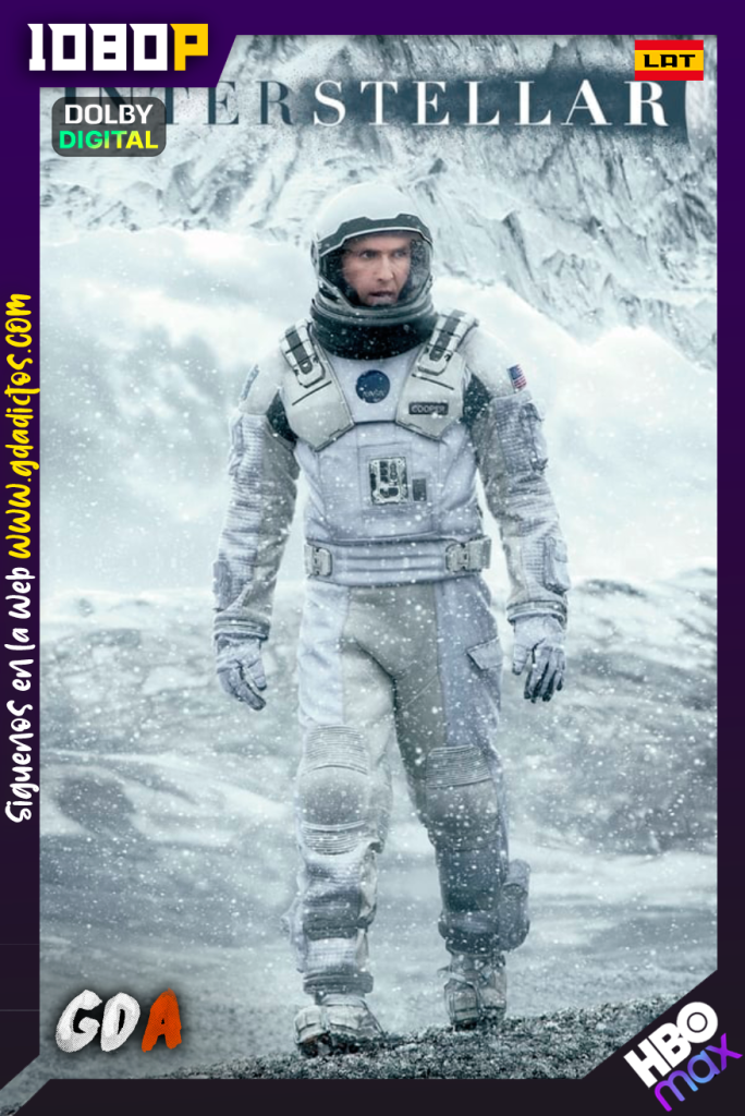 Interstellar (2014) HMAX WEB-DL 1080p [Lat – Ing –  Por]