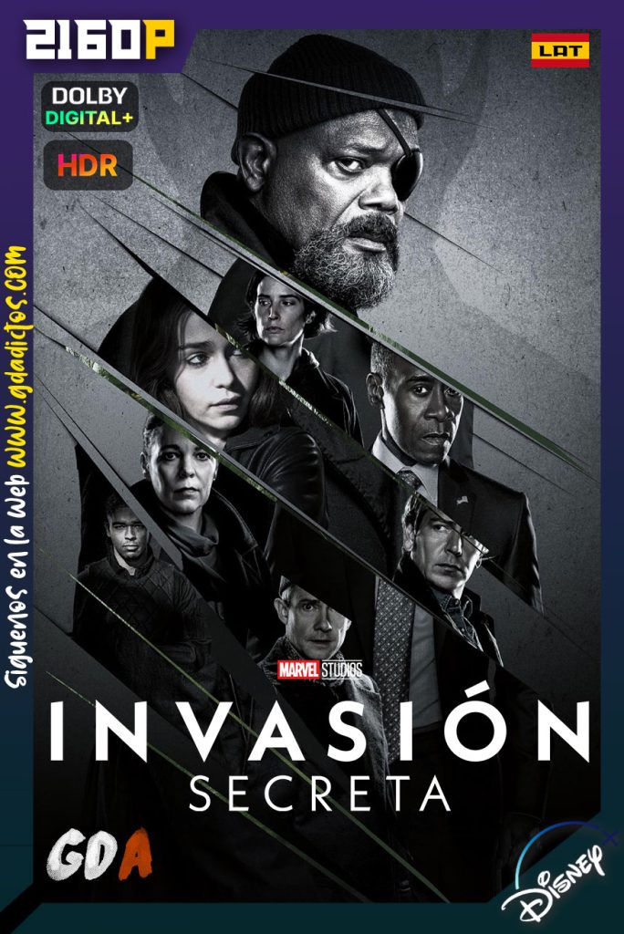 Invasión Secreta (2023) DSNP WEB-DL 2160p HDR [Lat-Ing-Cas-Por] #Temporada1 [06/06]