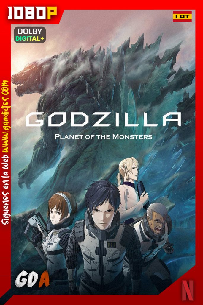 Godzilla: Planeta de Monstruos (2017) NF 1080p [Lat – Ing – Cas – Por – Jap]