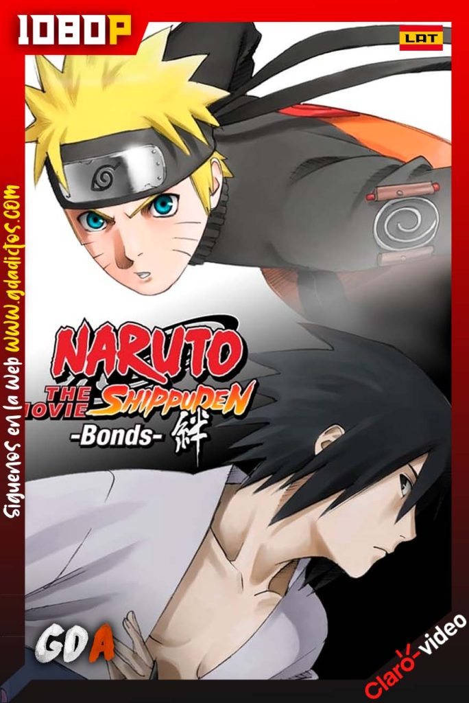 Naruto Shippuden the Movie Bonds (2008) CV WEB-DL 1080p Latino – Portugués – Japonés