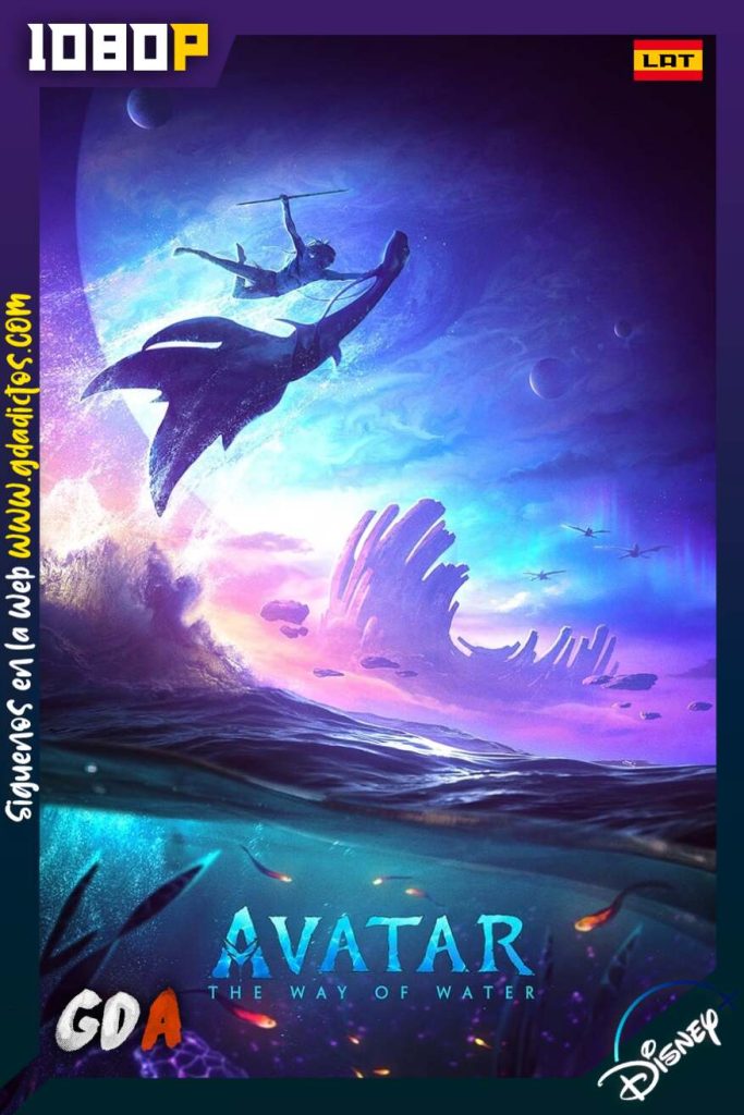 Avatar: El camino del agua (2022) DSNP WEB-DL 1080p IMAX Latino-Castellano-Inglés-Portugués