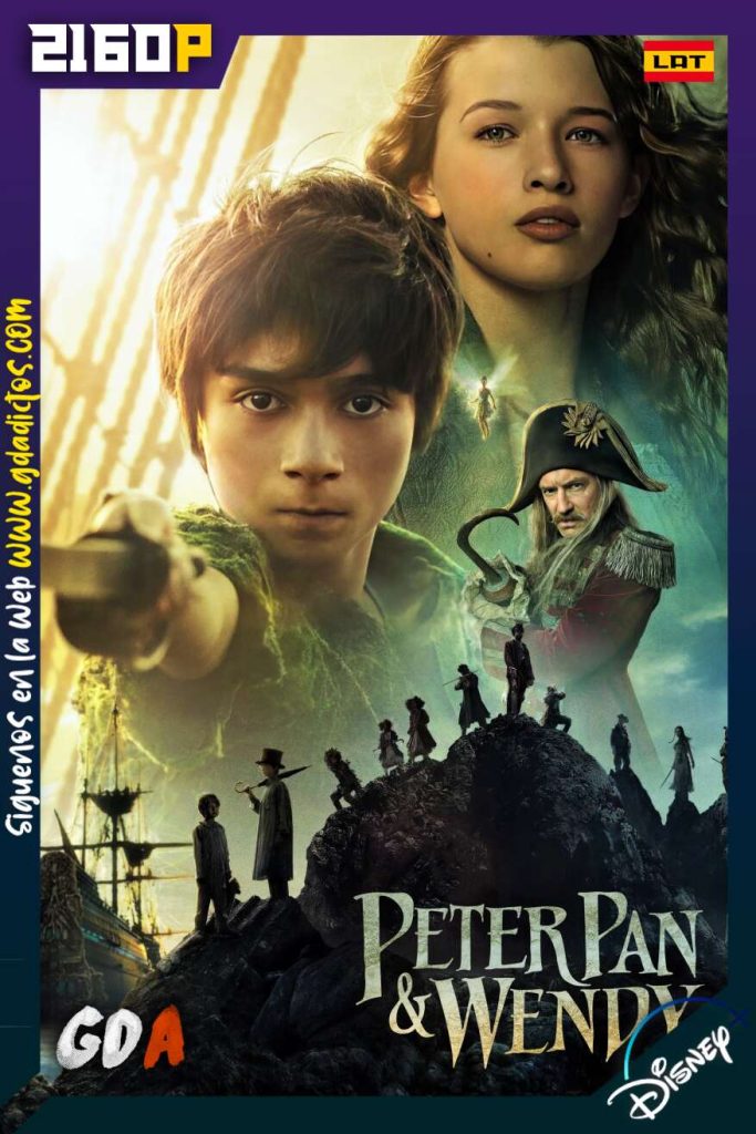 Peter Pan y Wendy (2023) DSNP WEB-DL 2160p Latino-Castellano-Inglés-Portugués