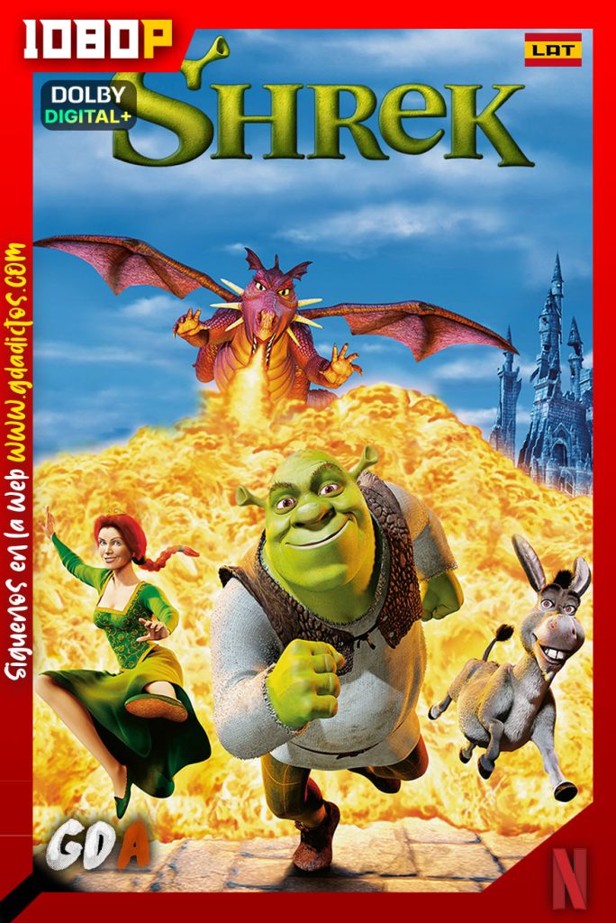 Shrek (2001) NF WEB-DL 1080p [Lat-Ing]