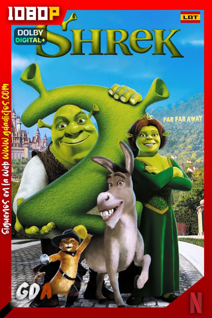 Shrek 2 (2004) NF WEB-DL 1080p [Lat-Ing]