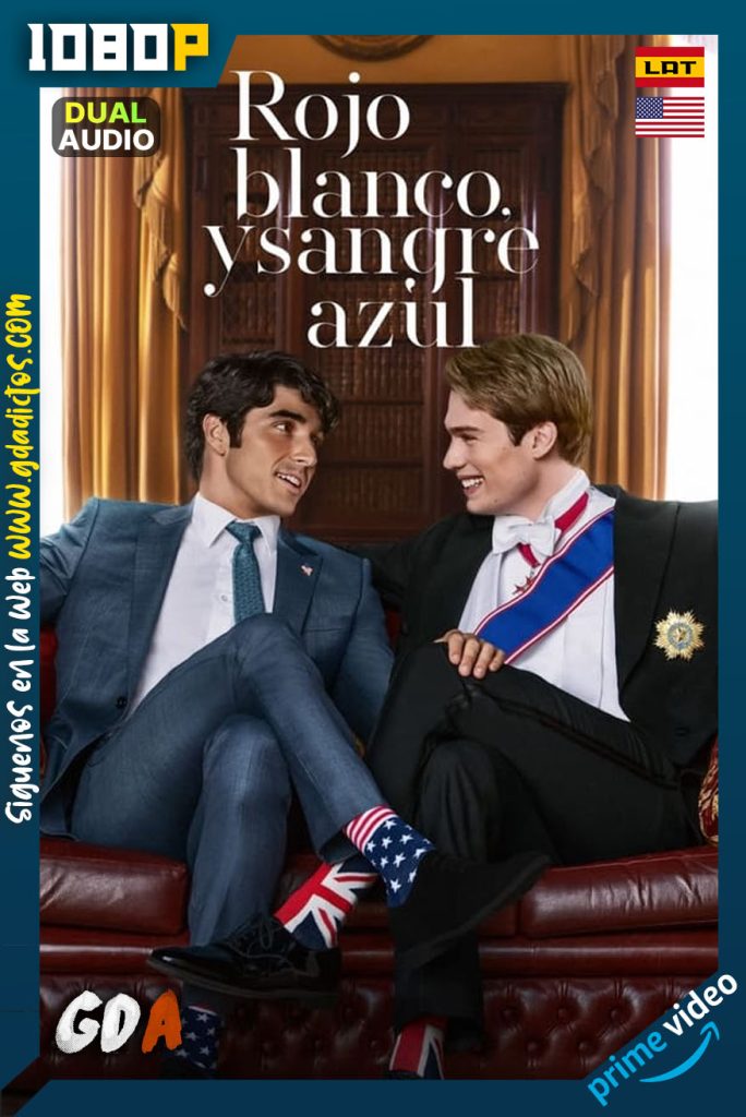 Rojo Blanco y Sangre Azul (2023) AMZN WEB-DL 1080p [Lat – Ing – Por]