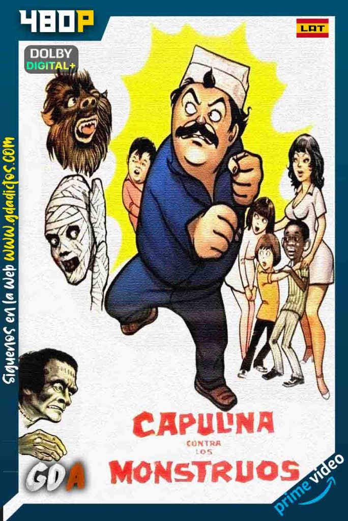 Capulina contra los Monstruos (1974) AMZN WEB-DL 480p [Lat]