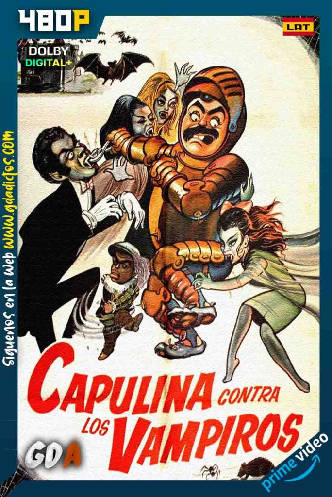 Capulina contra los Vampiros (1971) AMZN WEB-DL 480p [Lat]