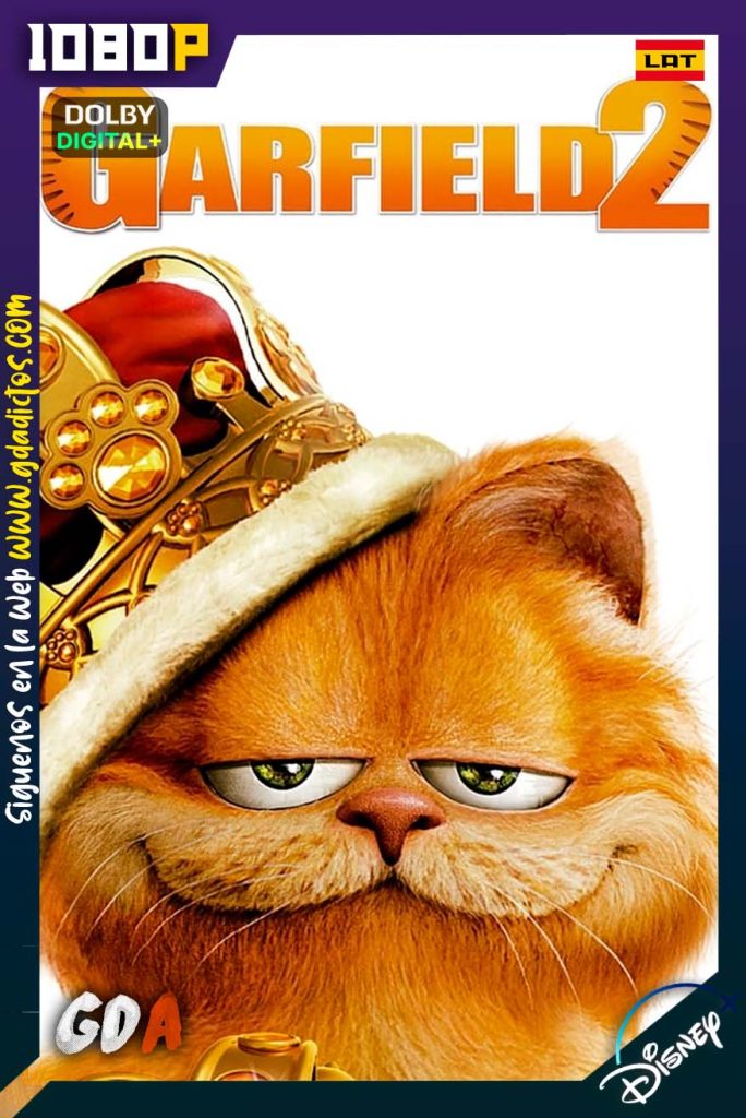 Garfield 2 (2006) DSNP WEB-DL [1080p] [Lat – Ing – Por – Cas]