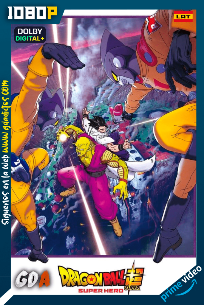 Dragon Ball Super Super Hero (2022) AMZN WEB-DL 1080p [Lat – Jap – Por]