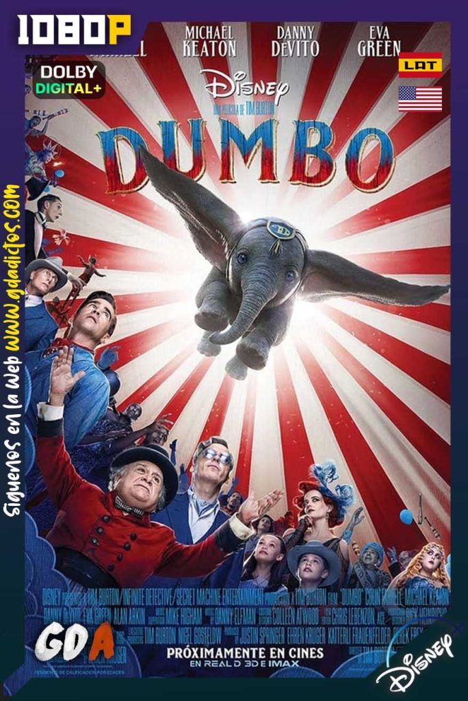 Dumbo (2019) DSNP WEB-DL [1080p] [Lat – Ing – Por – Cas]