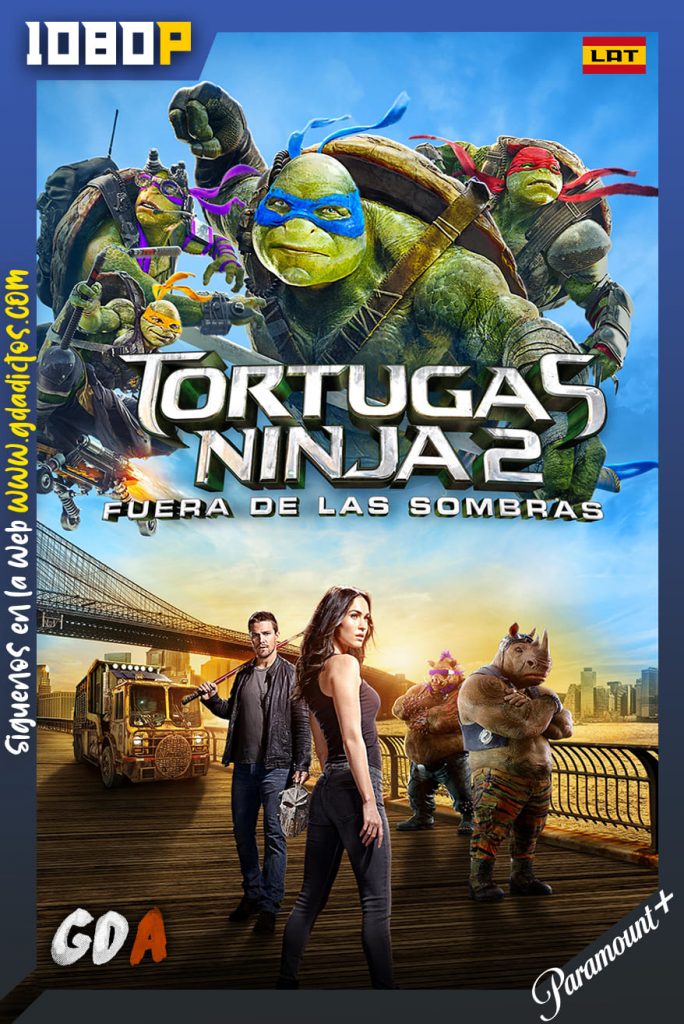Tortugas Ninja 2: Fuera De Las Sombras (2016) PMNP WEB-DL 1080p [Lat – Ing – Por]