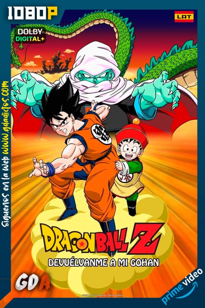 Dragon Ball Z Devuélvanme a mi Gohan (1989) AMZN WEB-DL [1080p] [Lat – Jap – Por]