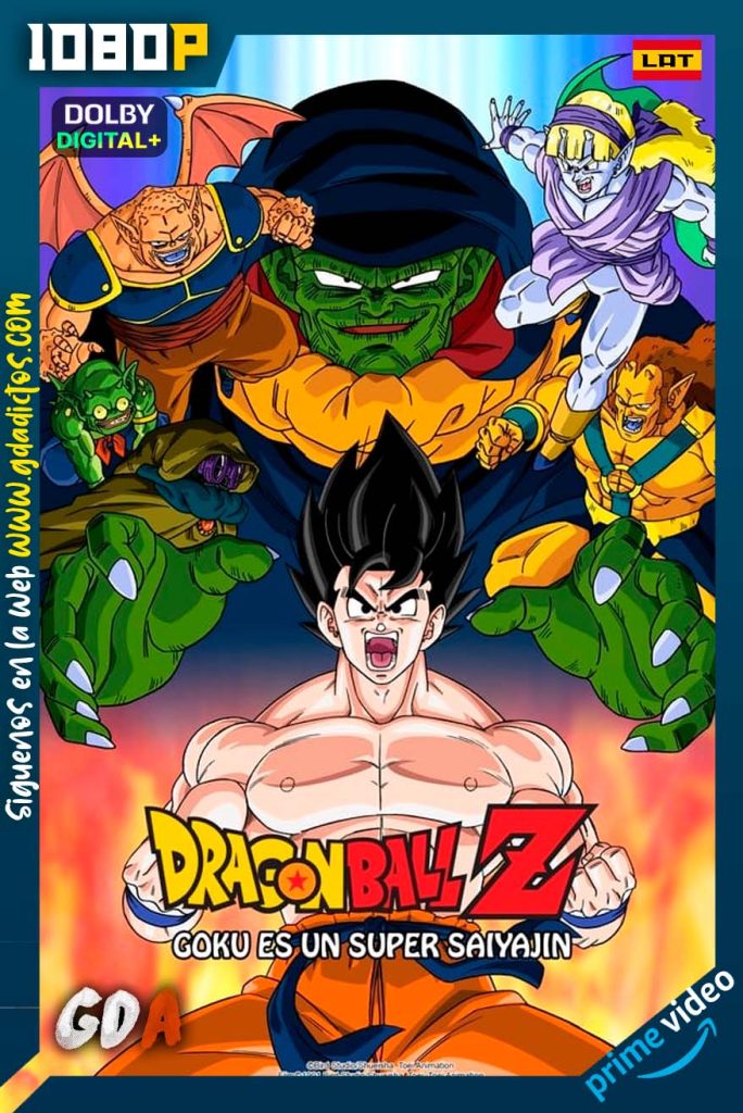 Dragon Ball Z Goku es un Super Saiyajin (1991) AMZN WEB-DL [1080p] [Lat – Jap – Por]