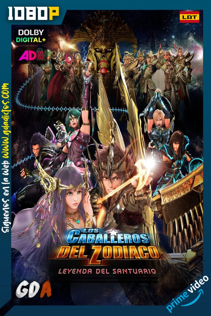 Los Caballeros del Zodiaco: La Leyenda del Santuario (2014) AMZN WEB-DL 1080p [Lat – Lat AD – Por – Jap]