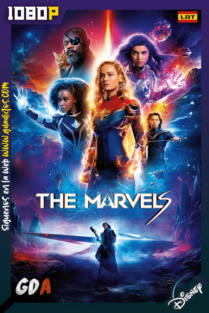 The Marvels (2023) DSNP WEB-DL [1080p] [Lat – Ing – Por – Cas]