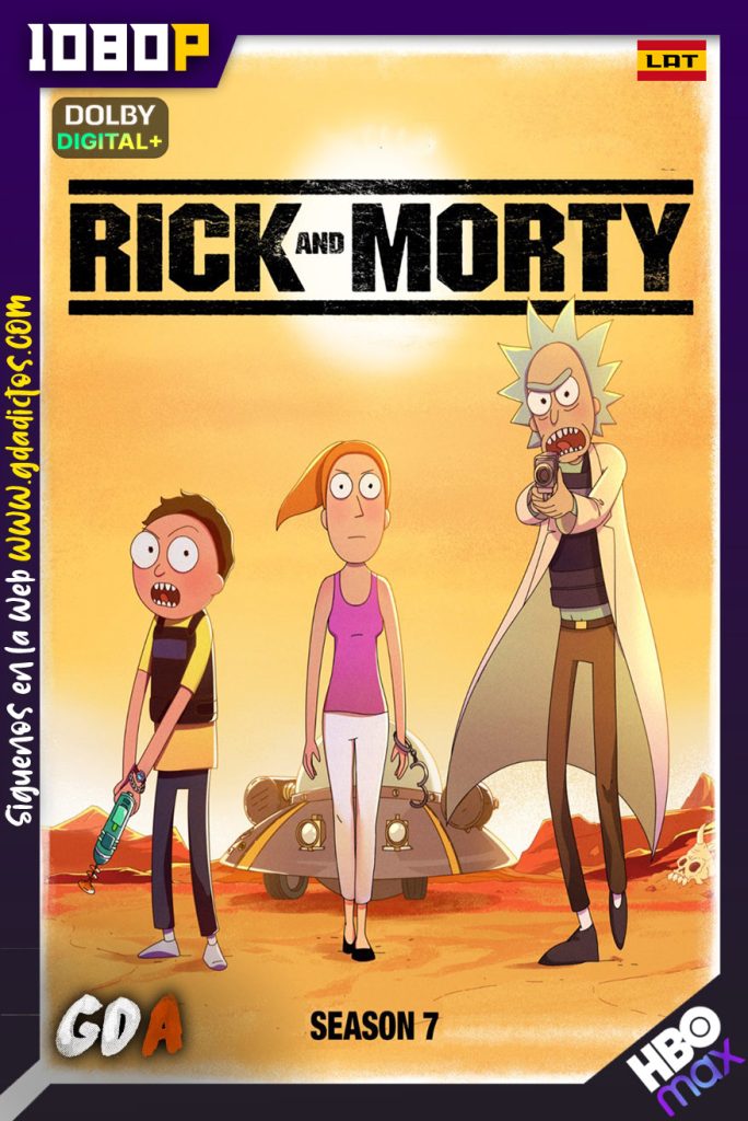 Rick and Morty (2013) HMAX WEB-DL 1080p [Lat – Cas – Ing – Por] #Temporada7 [10/10]