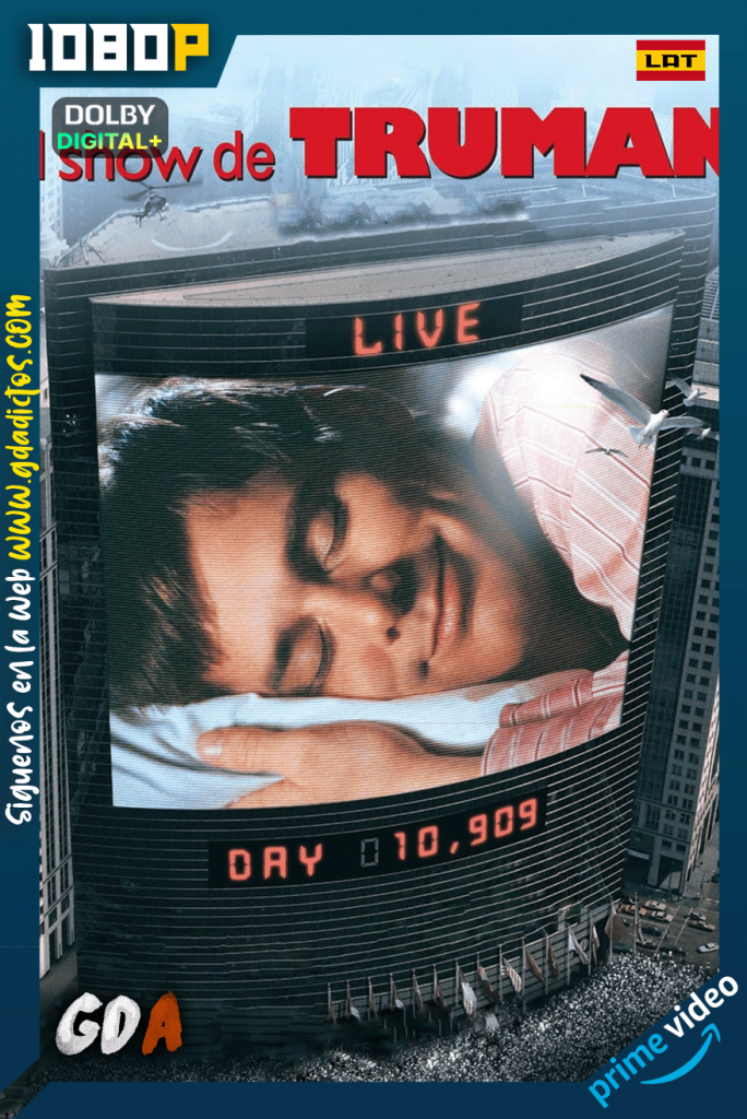 The Truman Show: Historia de una vida (1998) AMZN WEB-DL [1080p] [Lat – Ing – Por – Cas]