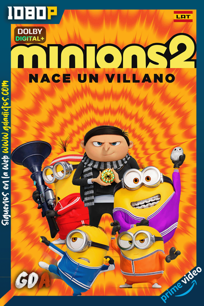Minions: Nace Un Villano (2022) AMZN WEB-DL [1080p] [Lat – Ing – Cas]