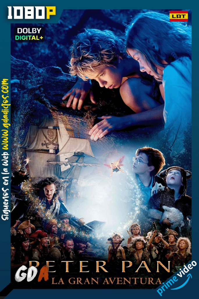 Peter Pan: La gran aventura (2003) AMZN WEB-DL [1080p] [Lat – Ing – Por – Cas]
