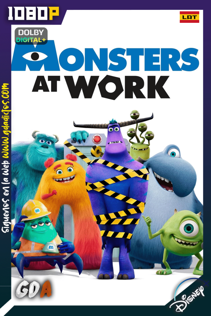 Monsters at Work (2021) DSNP 1080p [Lat – Ing – Por] #Temporada2 [10/10]