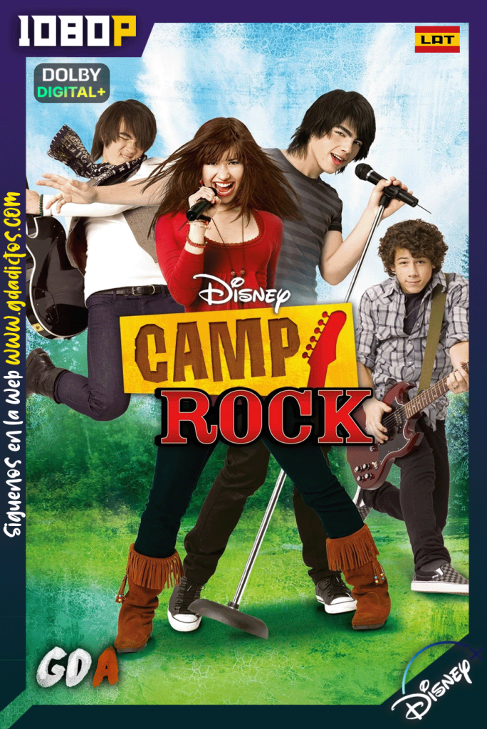 Camp Rock (2008) DSNP WEB-DL [1080p] [Lat – Ing – Por – Cas]