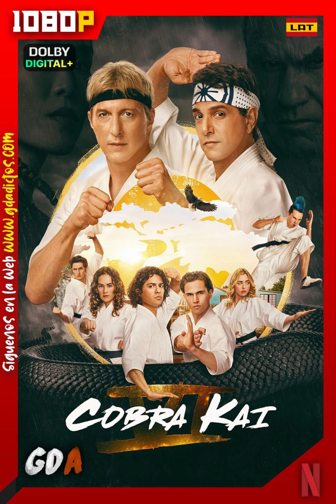 Cobra Kai (2018) NF WEB-DL 1080p [Lat – Ing – Por – Cas] #Temporada6 [10/15]