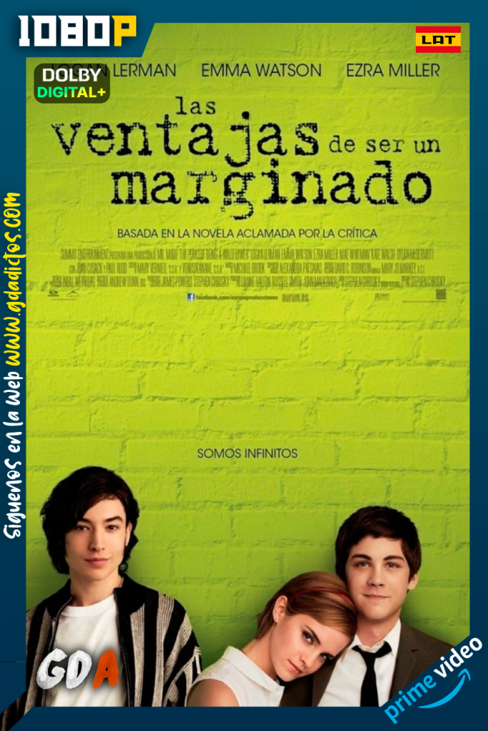 Las ventajas de ser un marginado (2012) AMZN WEB-DL 1080p Latino – Inglés