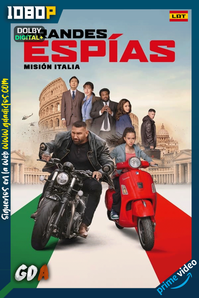 Grandes espías: Misión Italia (2024) AMZN WEB-DL [1080p] [Lat – Ing – Por – Cas]