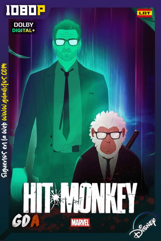 Marvel’s Hit-Monkey (2021) DSNP 1080p [Lat – Ing – Por – Cas] #2Temporadas [20/20]